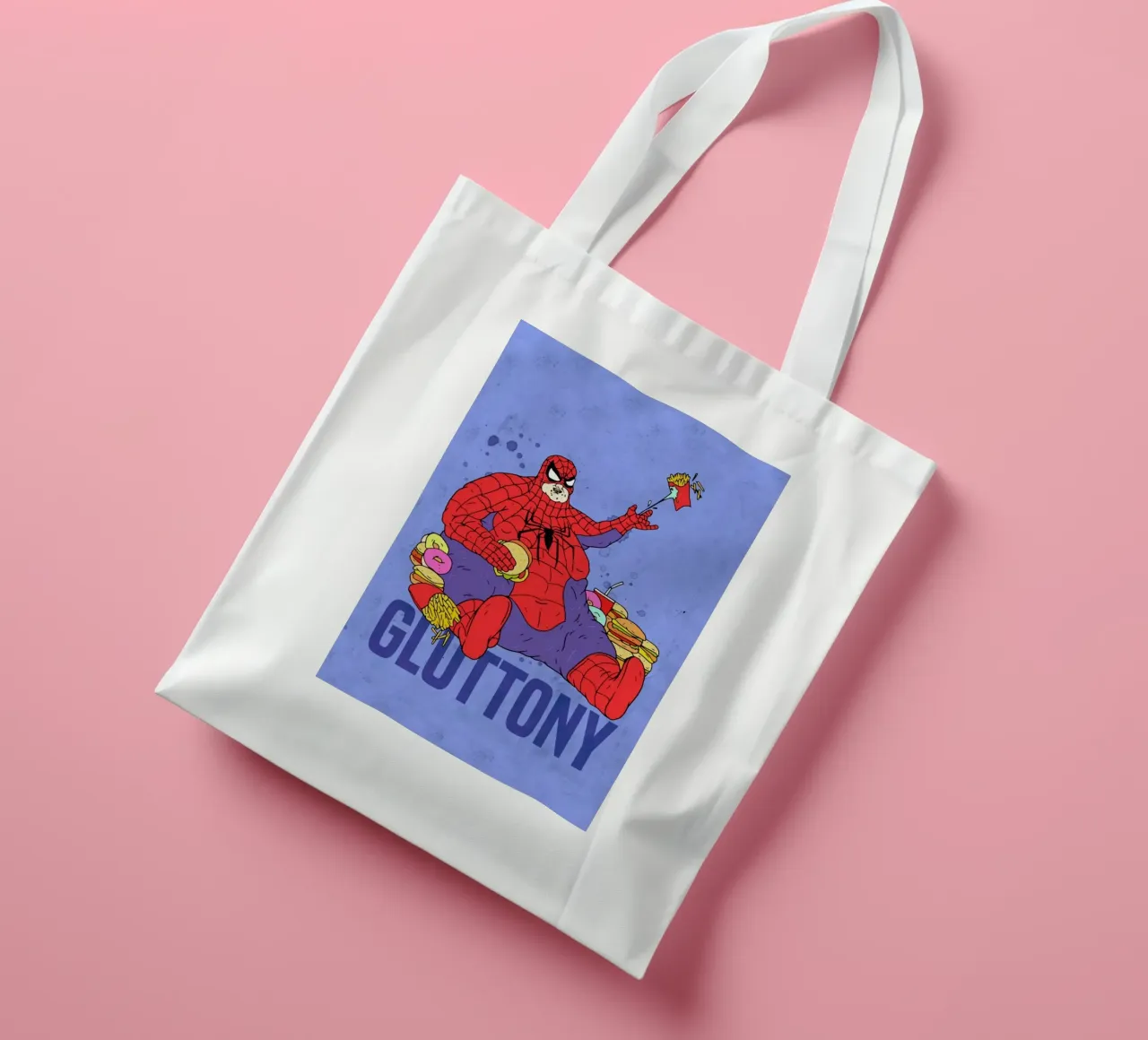 Gluttony borsa in juta da Nick Cocozza