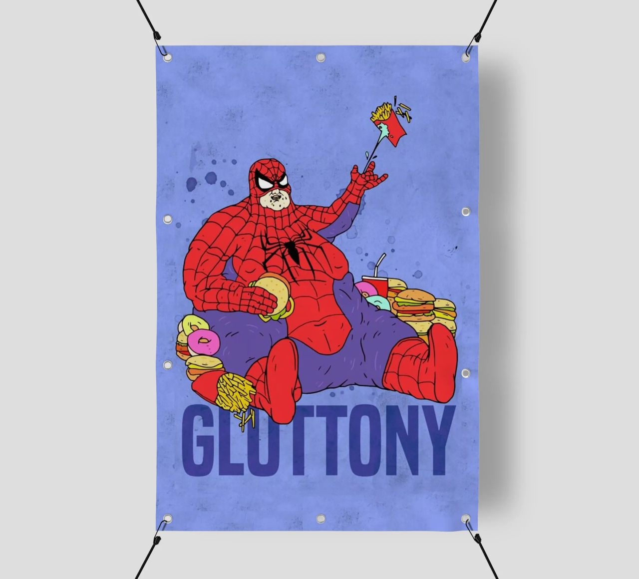 Gluttony telo in pvc da Nick Cocozza