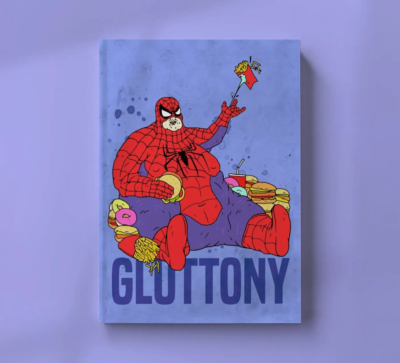 Gluttony notebook by Nick Cocozza