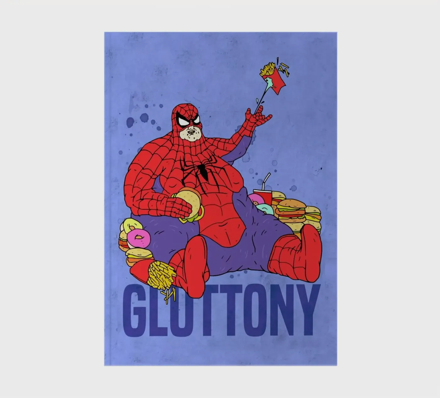 Gluttony notebook by Nick Cocozza