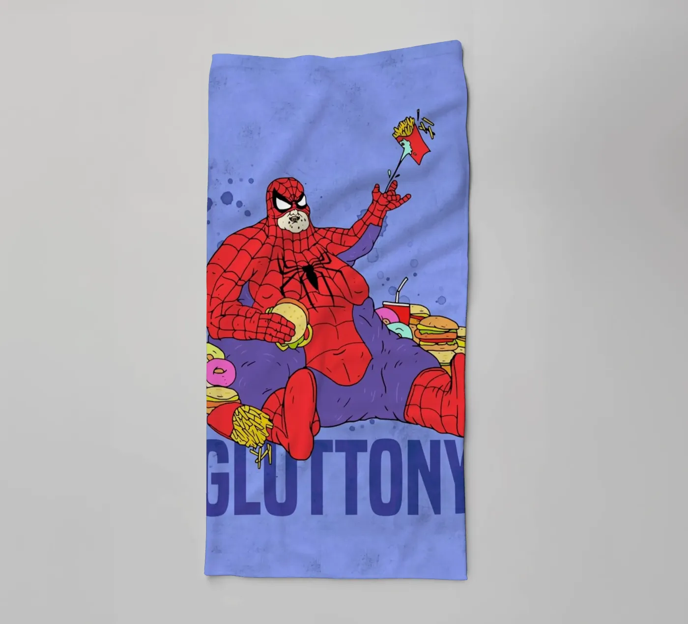 Gluttony badhanddoek van Nick Cocozza