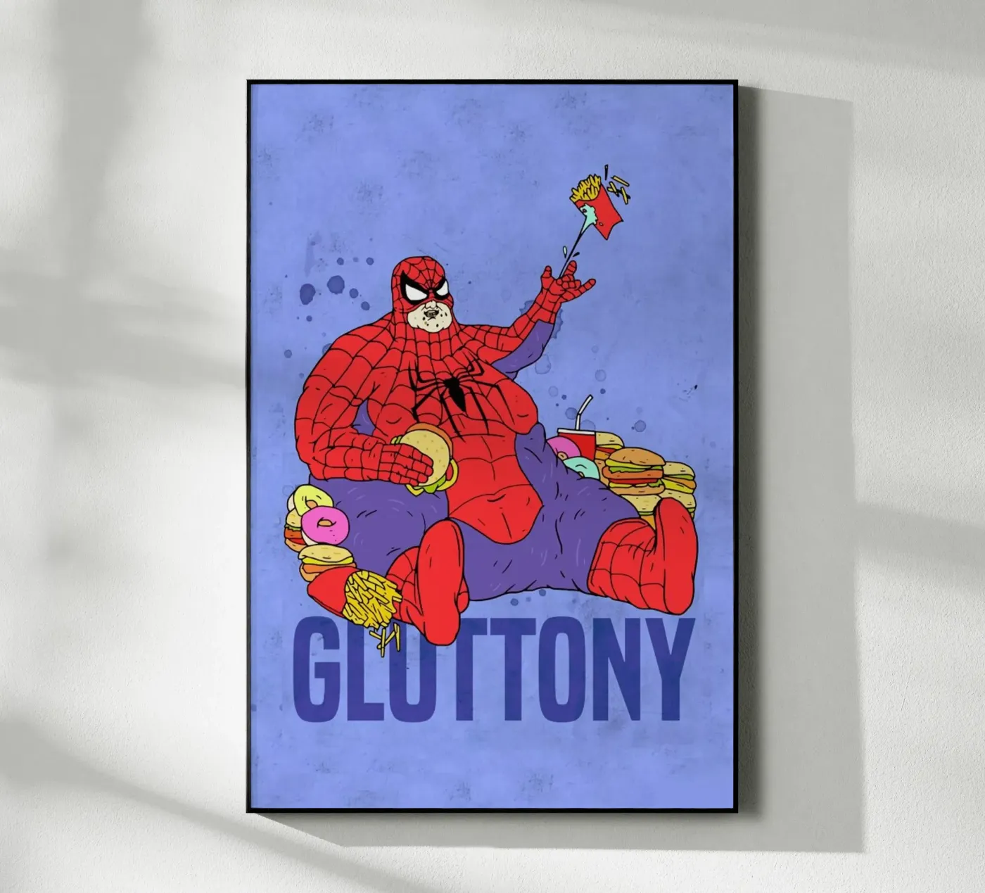 Gluttony acrylic glass by Nick Cocozza