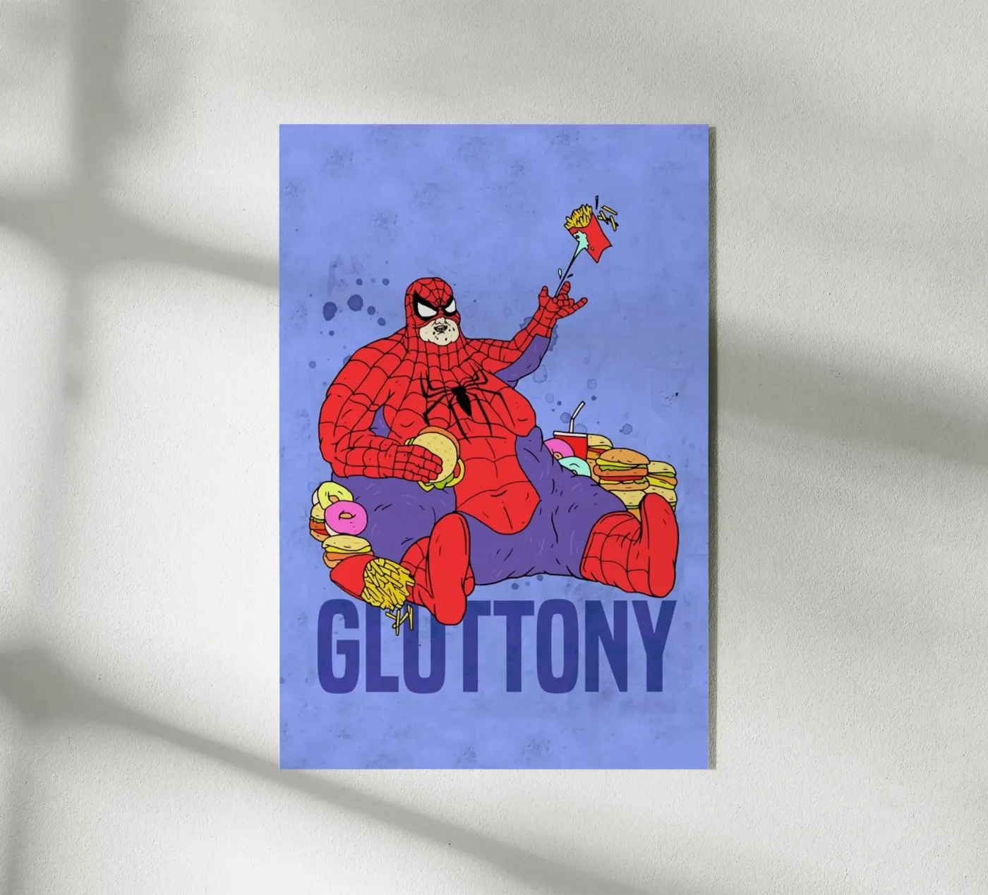 Gluttony acrylic glass by Nick Cocozza