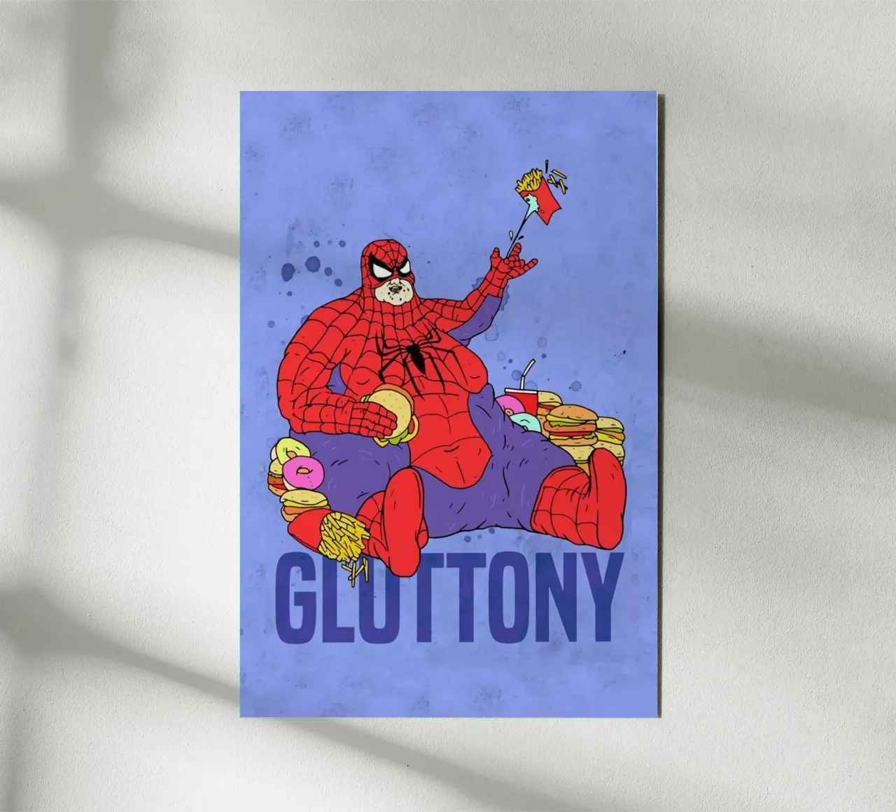 Gluttony alluminio dibond da Nick Cocozza