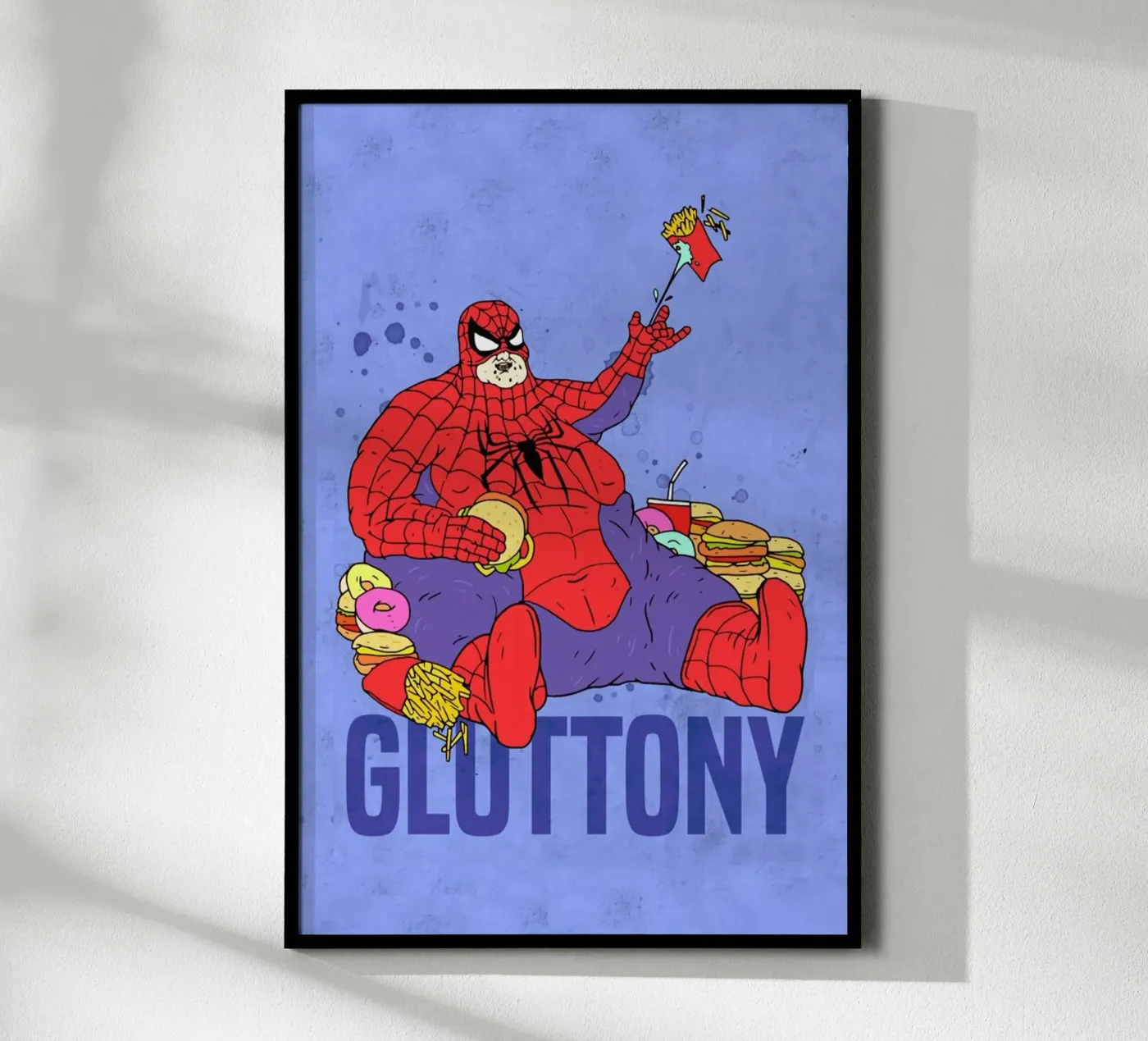 Gluttony poster by Nick Cocozza