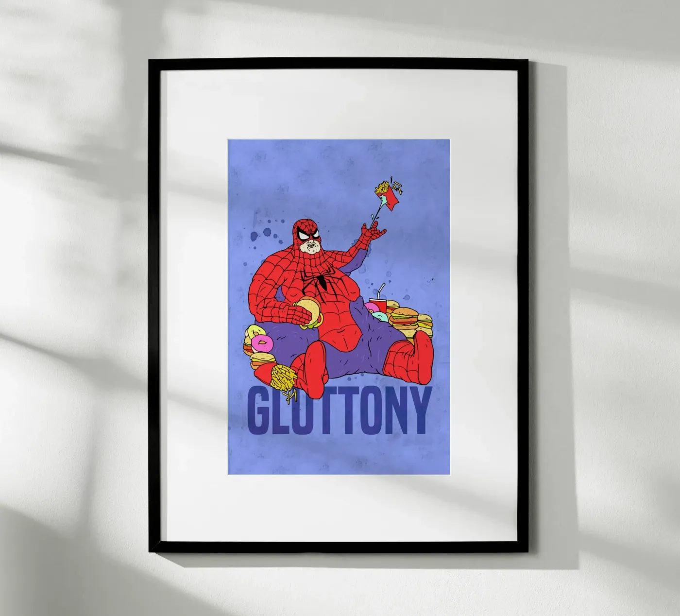Gluttony Poster von Nick Cocozza