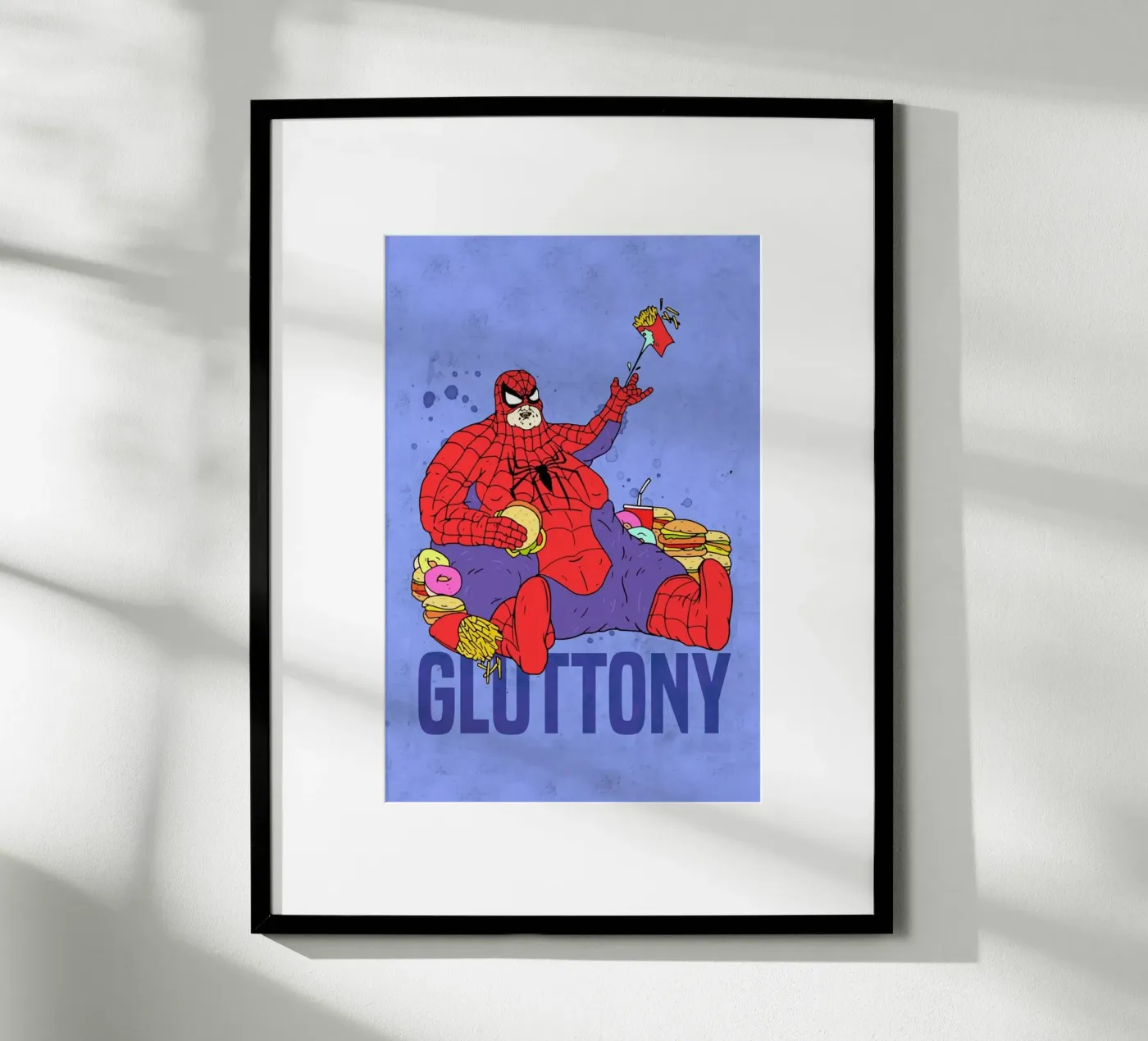 Gluttony poster by Nick Cocozza