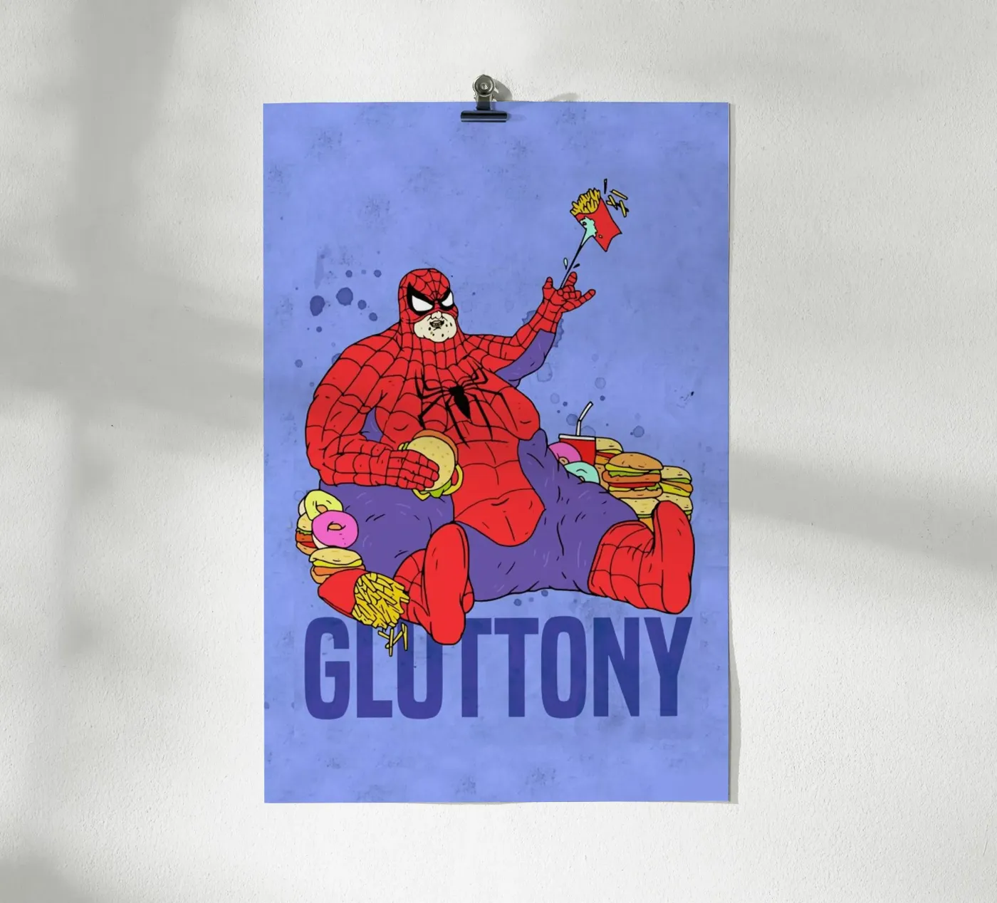 Gluttony Poster von Nick Cocozza