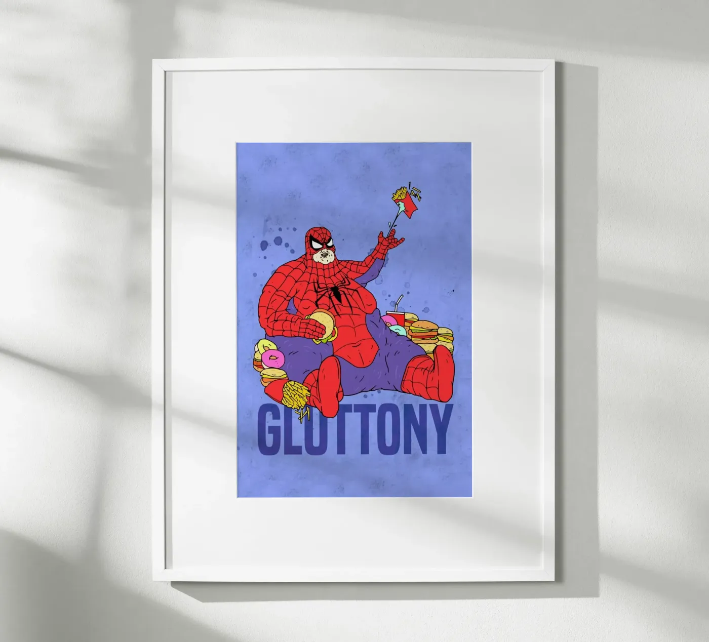 Gluttony Poster von Nick Cocozza