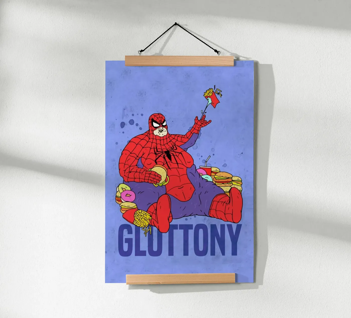 Gluttony Poster von Nick Cocozza