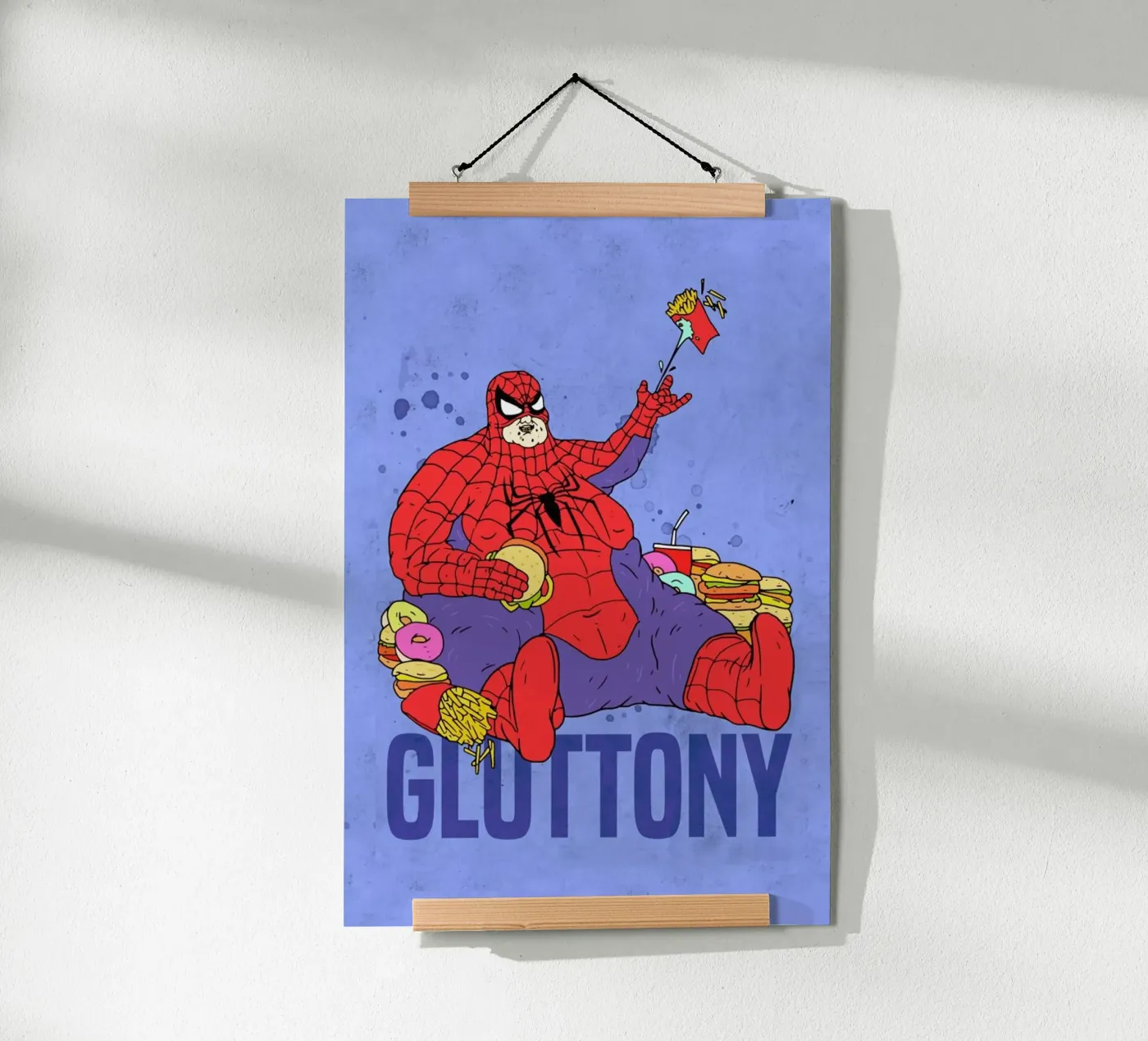 Gluttony poster by Nick Cocozza