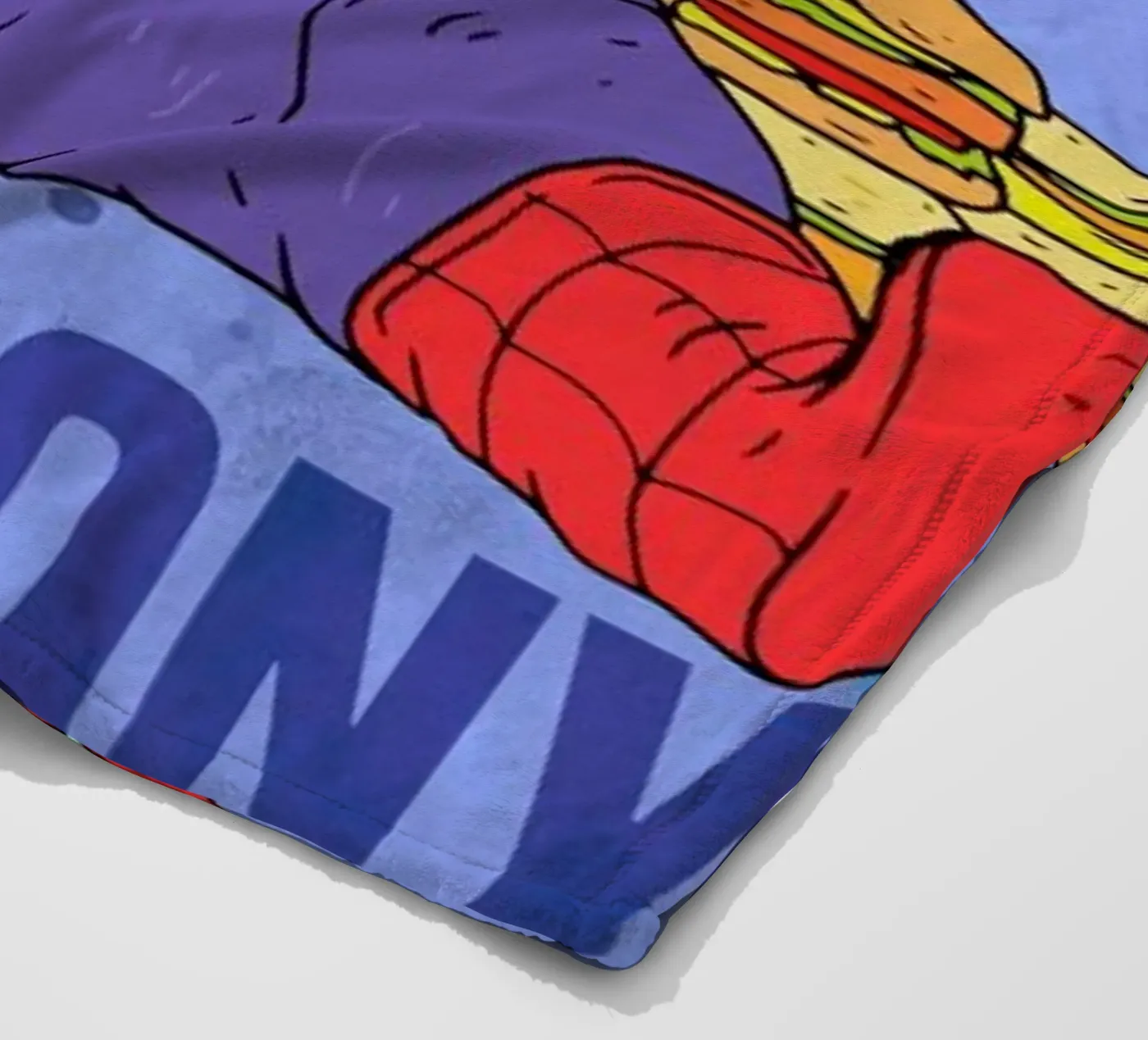 Gluttony coperta in pile da Nick Cocozza