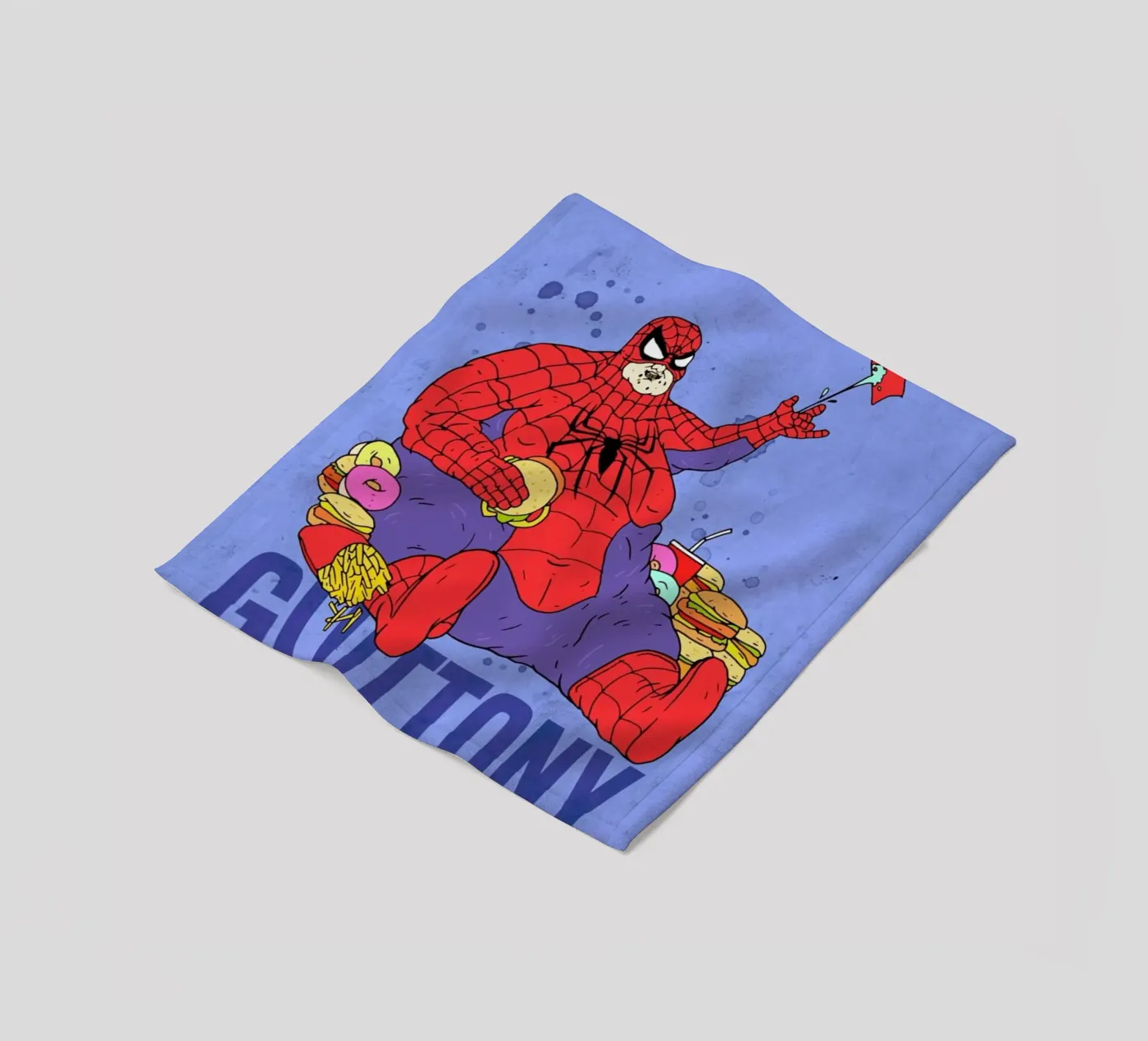 Gluttony coperta in pile da Nick Cocozza