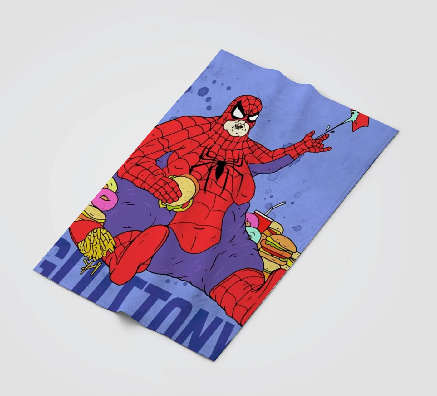 Gluttony coperta in pile da Nick Cocozza