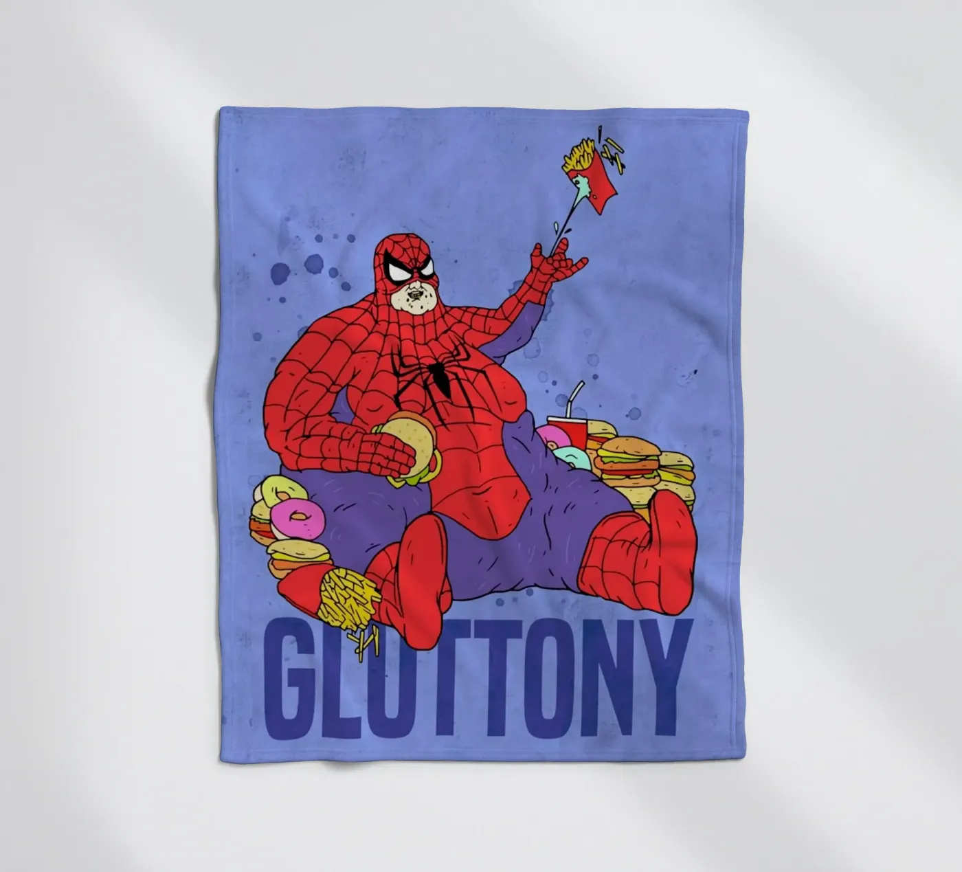 Gluttony Fleecedecke von Nick Cocozza