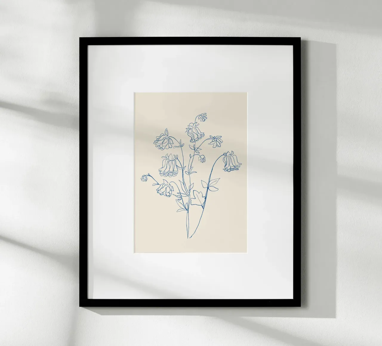 Linea d'arte floreale 12 carta hahnemühle da LeaDArt