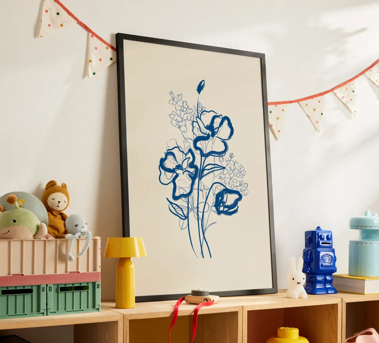 Flower Line Art 13 poster by LeaDArt