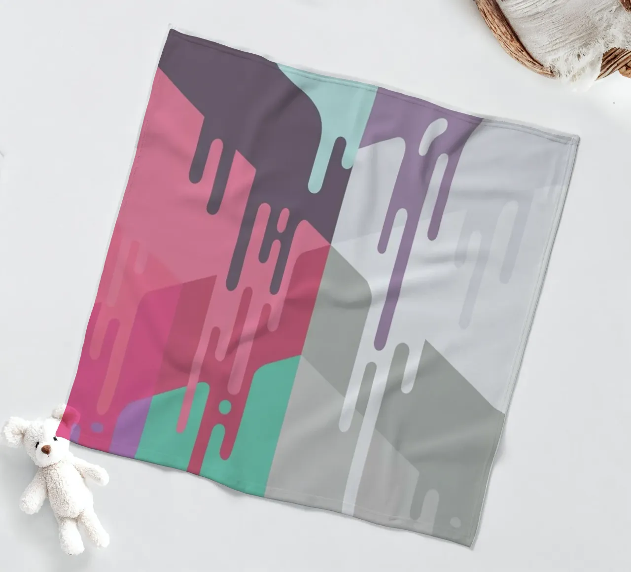 Drippy Fleecedecke von Tyler Dale