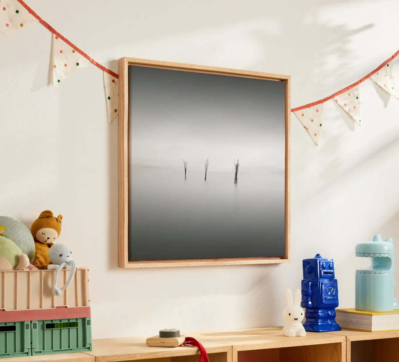 Dre canvas van Michael J. Reibert