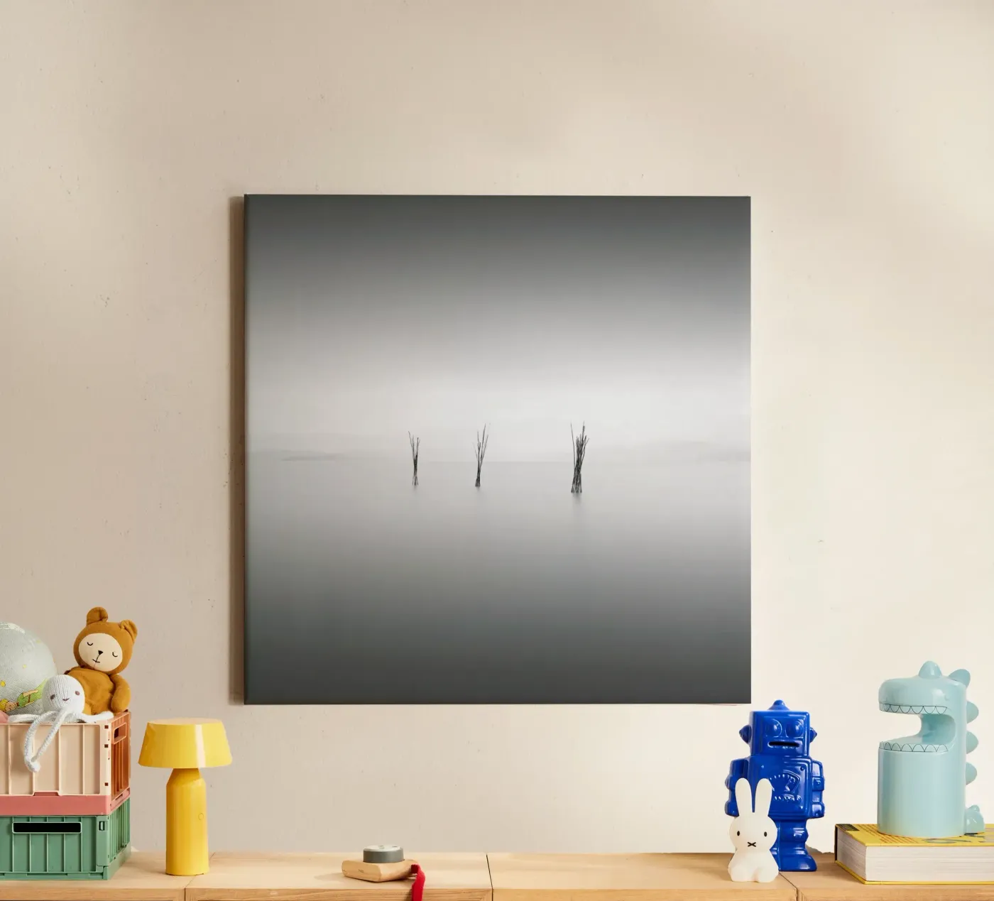 Dre canvas van Michael J. Reibert