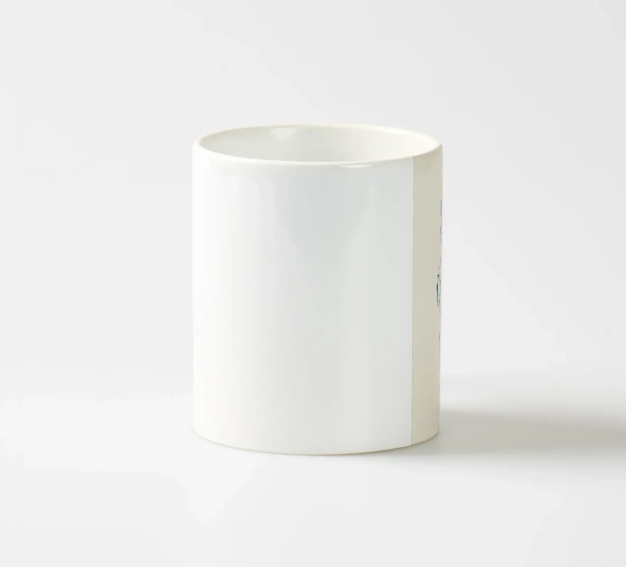 Linea d'arte floreale 15 tazza in ceramica da LeaDArt