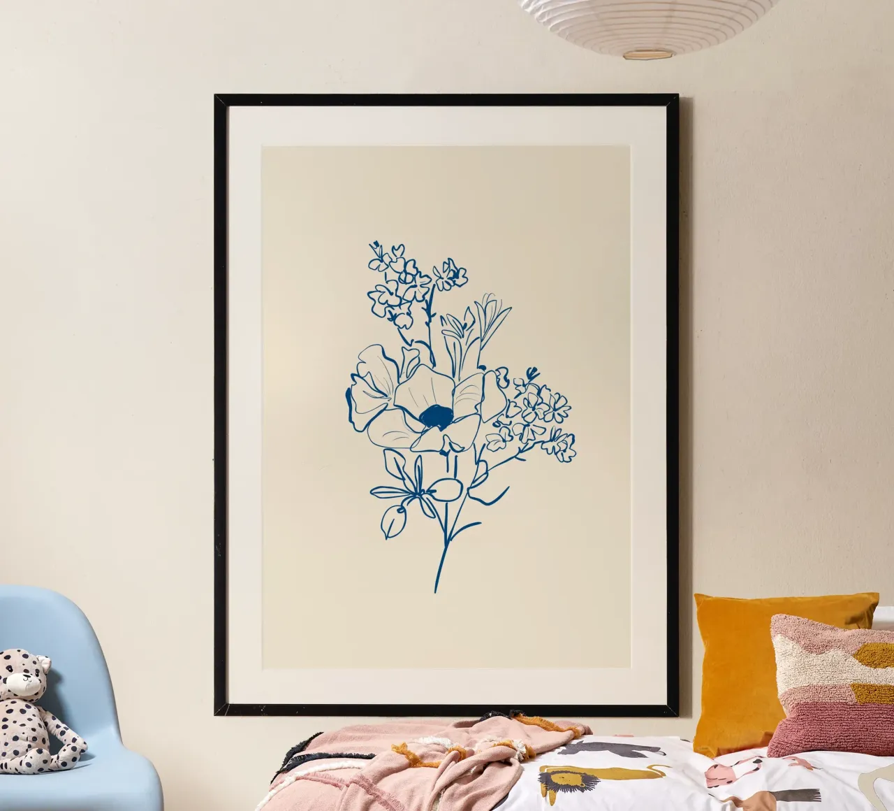 Flower Line Art 15 hahnemühle by LeaDArt