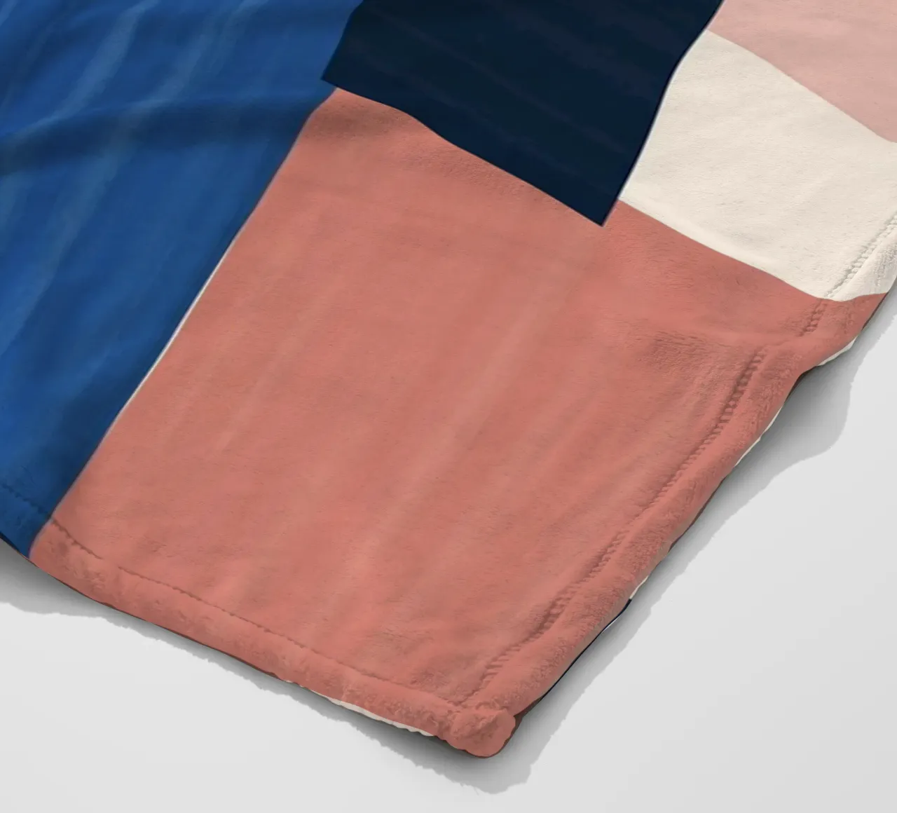 Minimalist Abstract 81 fleece blanket by LeaDArt