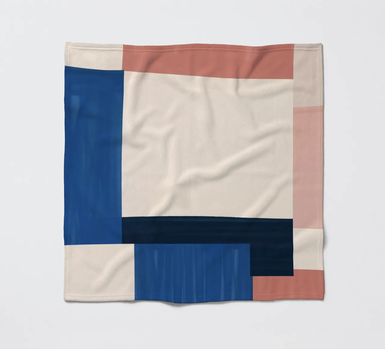 Minimalist Abstract 81 fleece blanket by LeaDArt