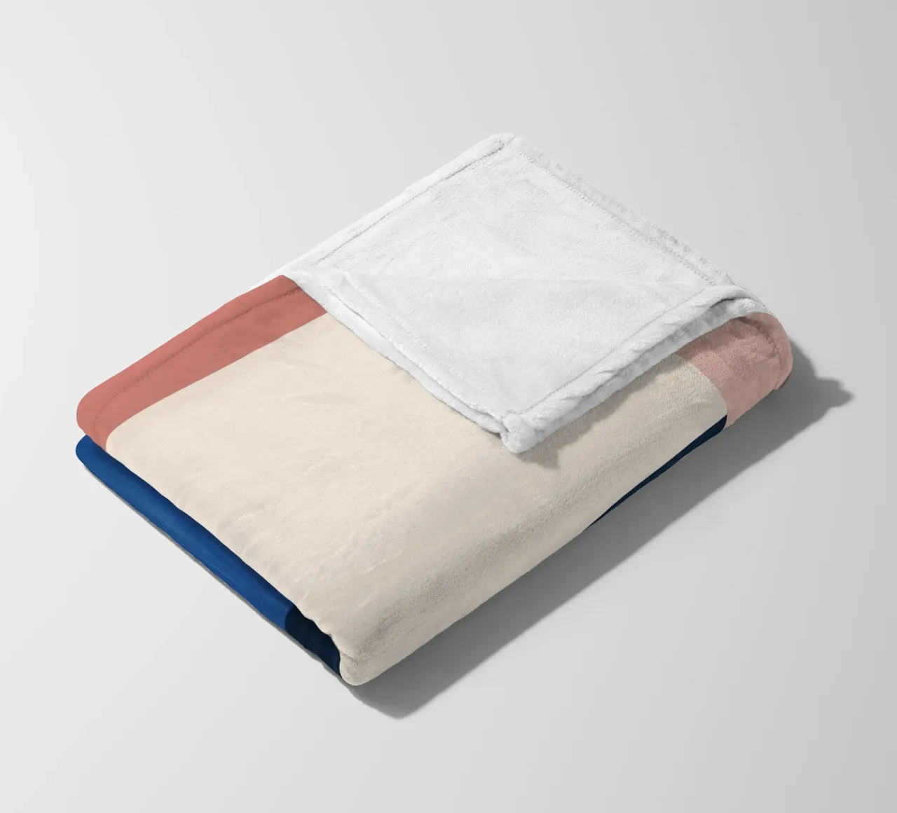 Minimalist Abstract 81 fleece blanket by LeaDArt