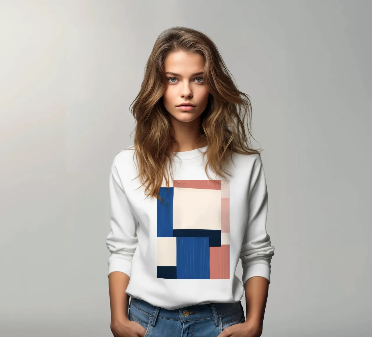 Astratto minimalista 81 felpa da LeaDArt