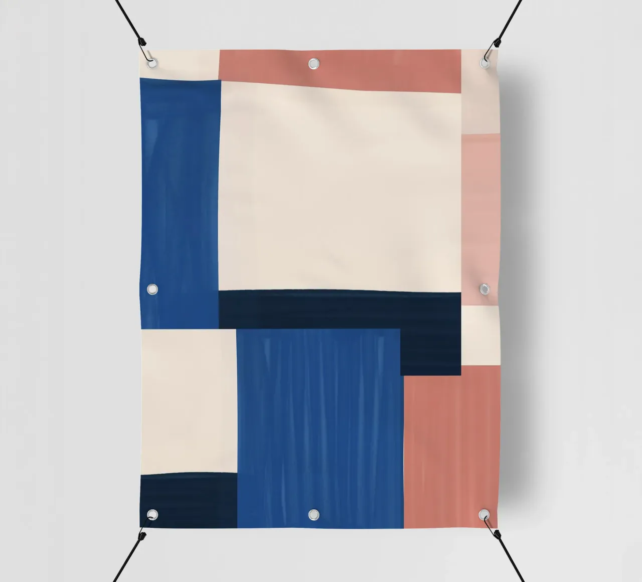 Astratto minimalista 81 telo in pvc da LeaDArt