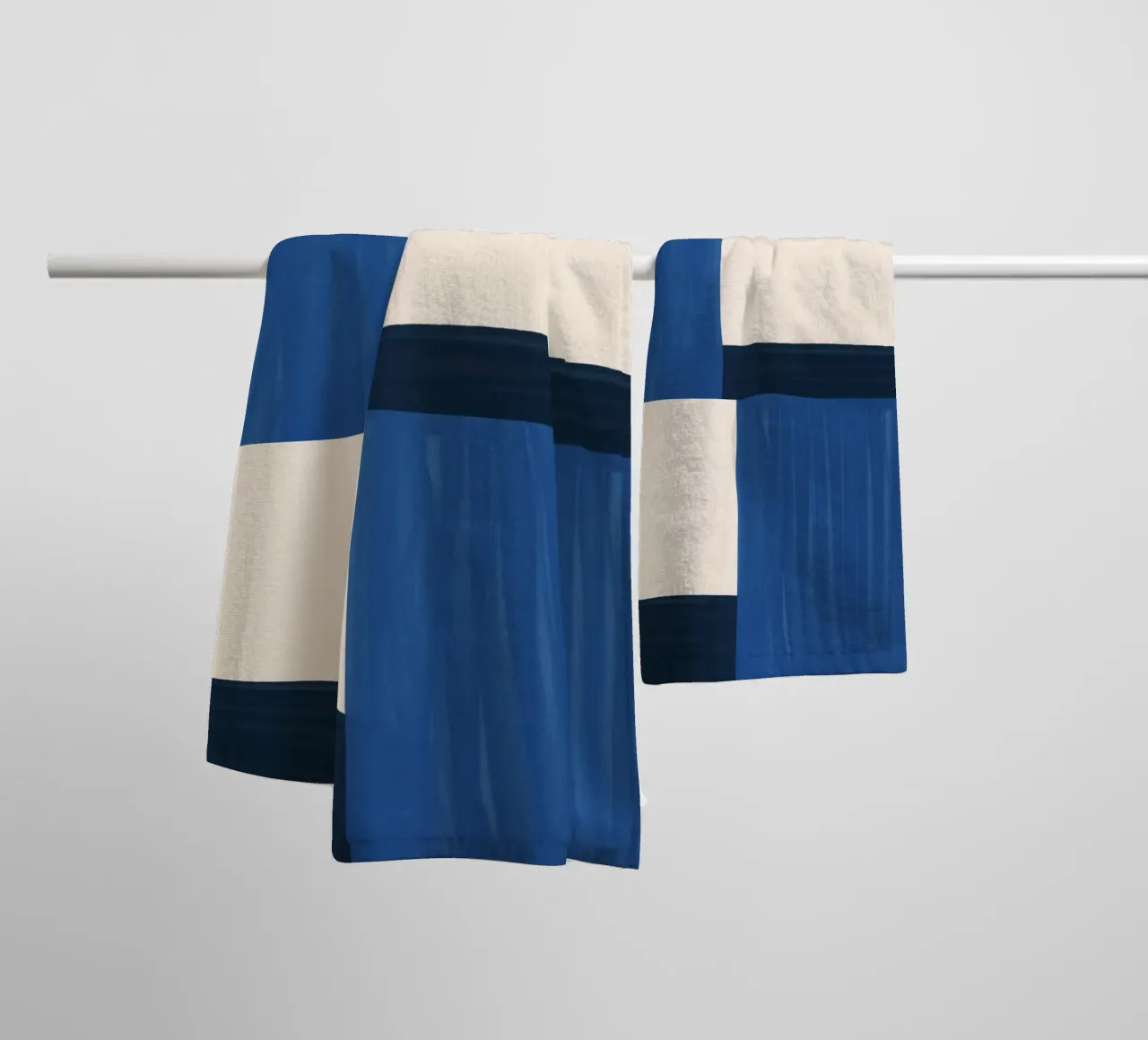 Minimalist Abstract 81 towel by LeaDArt