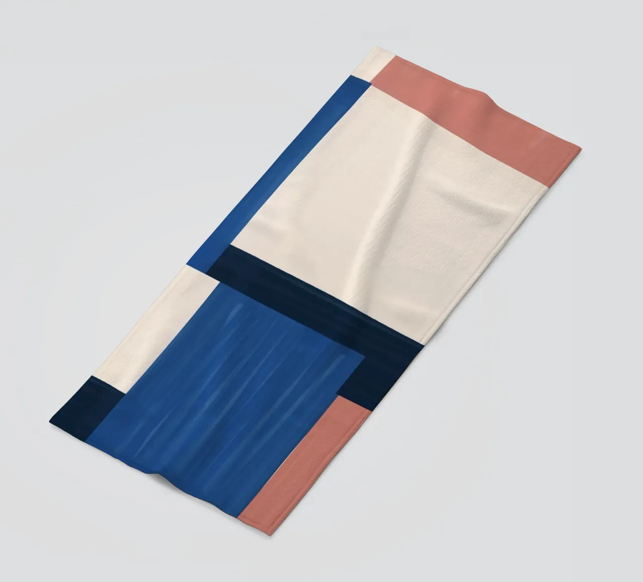 Minimalist Abstract 81 beach towel by LeaDArt