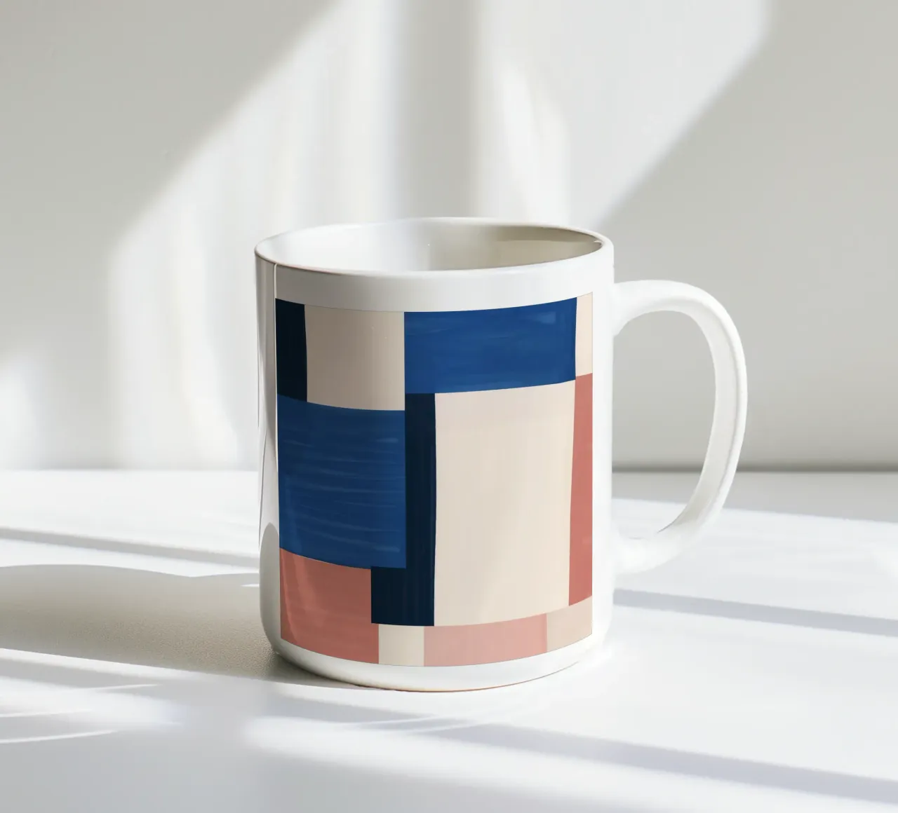 Astratto minimalista 82 tazza in ceramica da LeaDArt