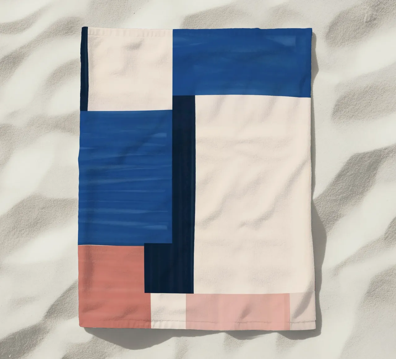 Abstracto minimalista 82 toalla de playa de LeaDArt