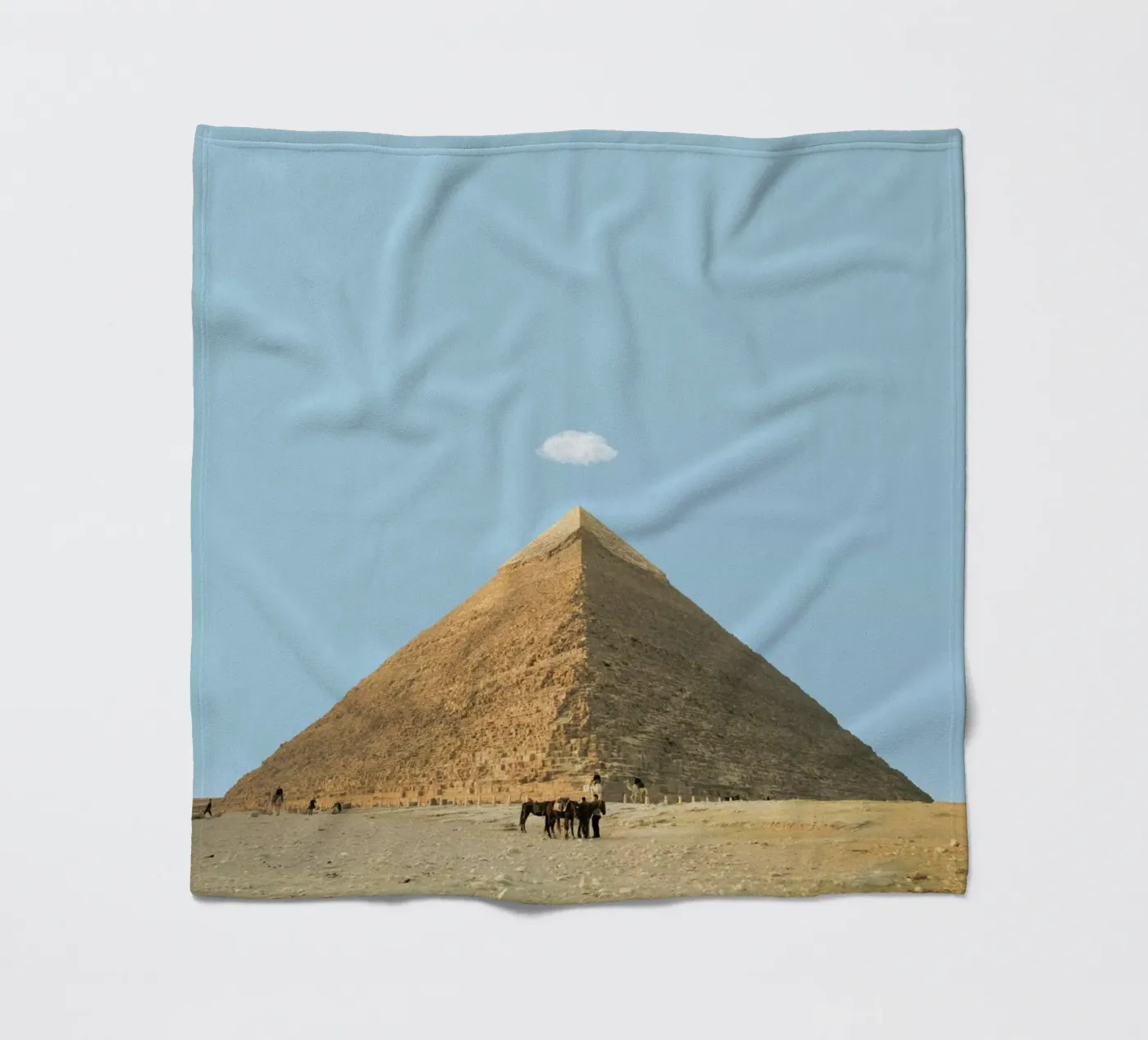 Cloud Eye plaid polaire de Rafael Burato