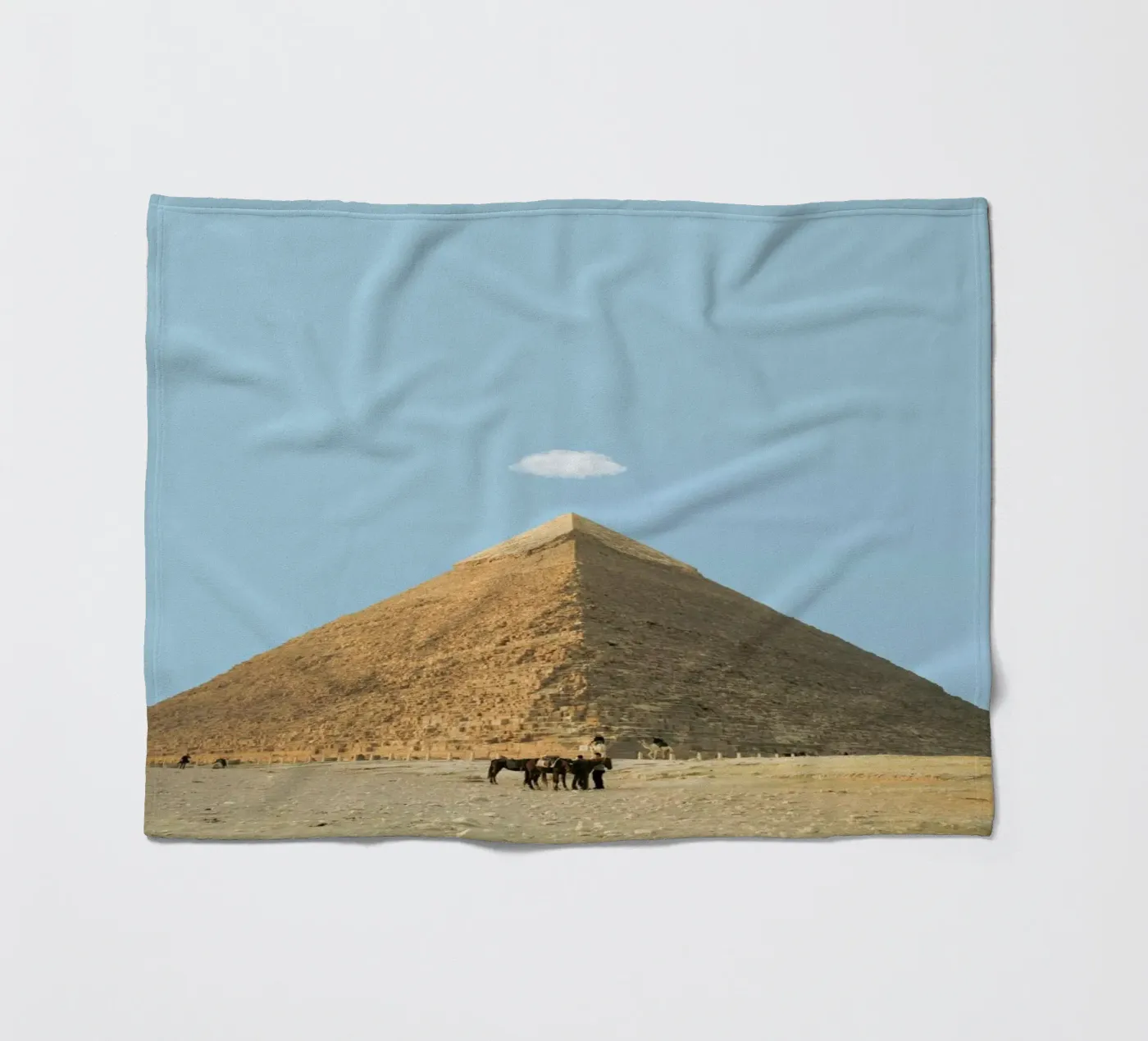 Cloud Eye plaid polaire de Rafael Burato