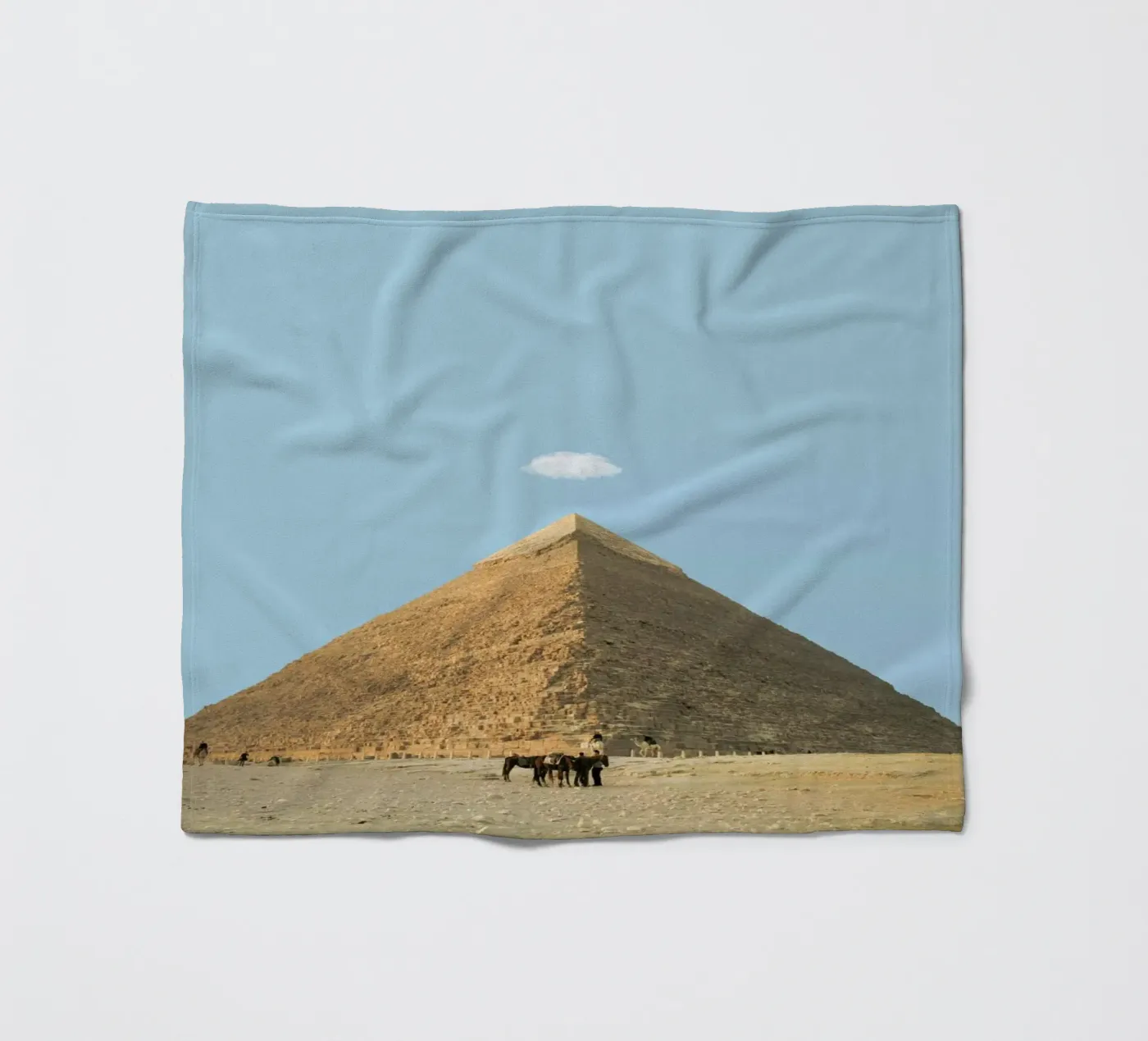 Cloud Eye plaid polaire de Rafael Burato