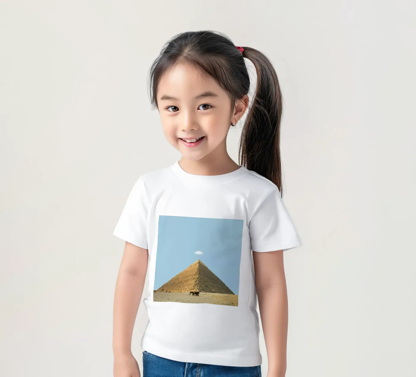 Cloud Eye Kinder T-Shirt von Rafael Burato