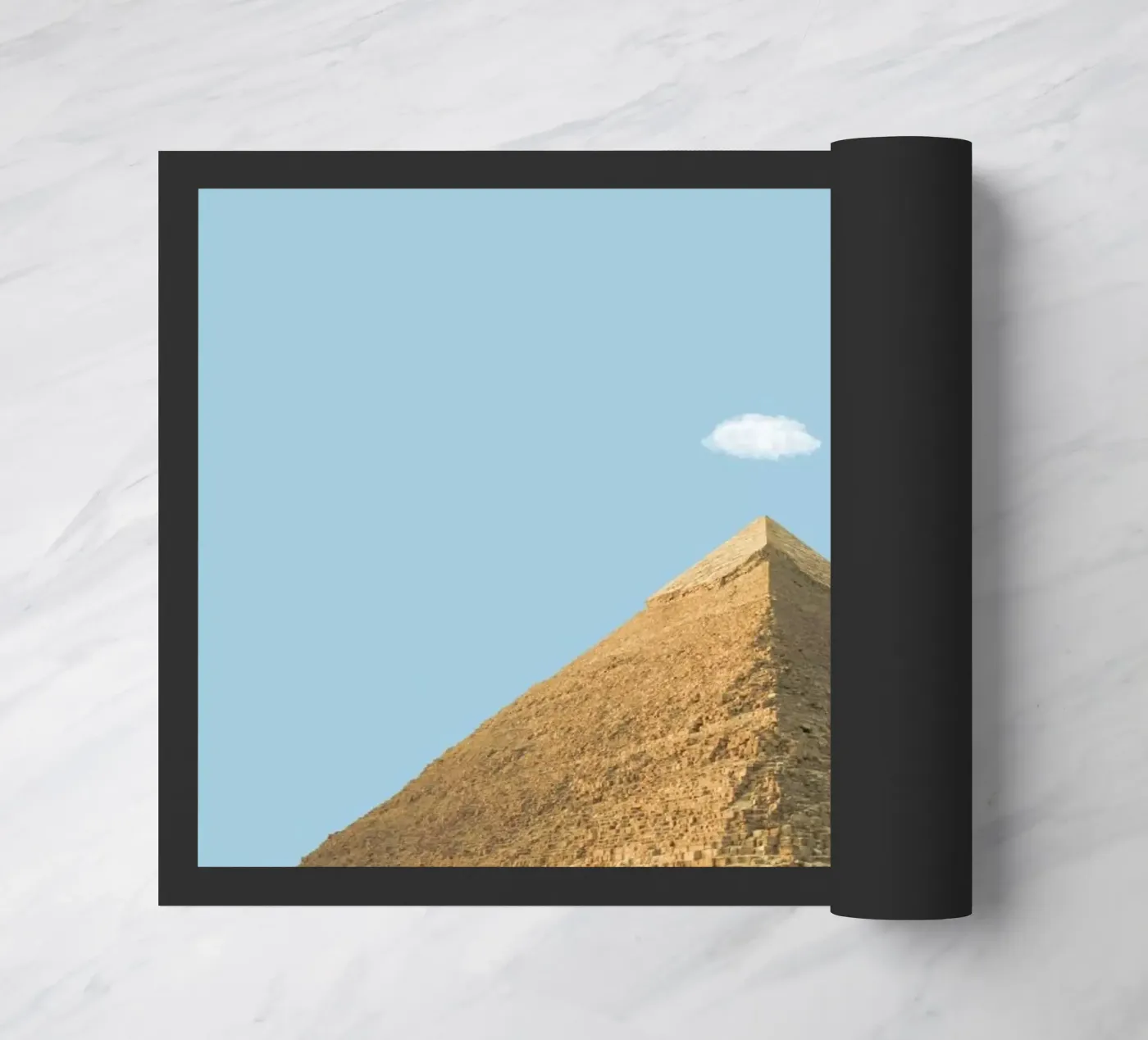 Cloud Eye doormat by Rafael Burato