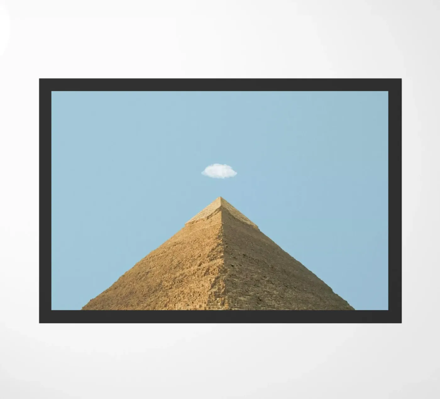 Cloud Eye doormat by Rafael Burato