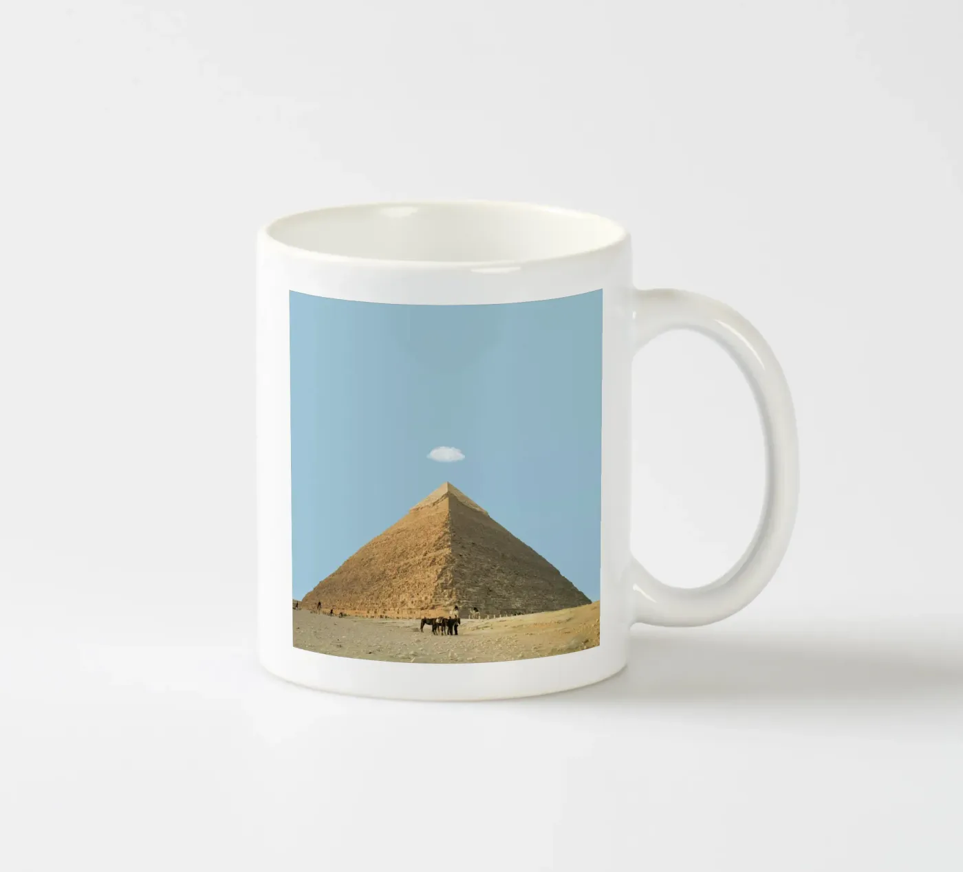 Cloud Eye ceramic mug by Rafael Burato