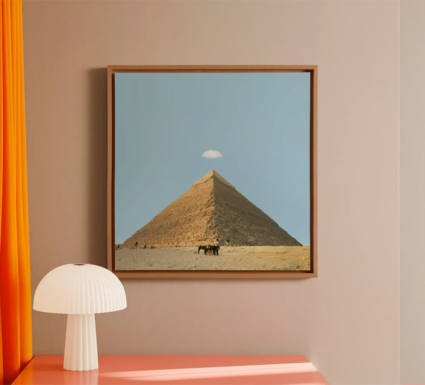 Cloud Eye canvas van Rafael Burato