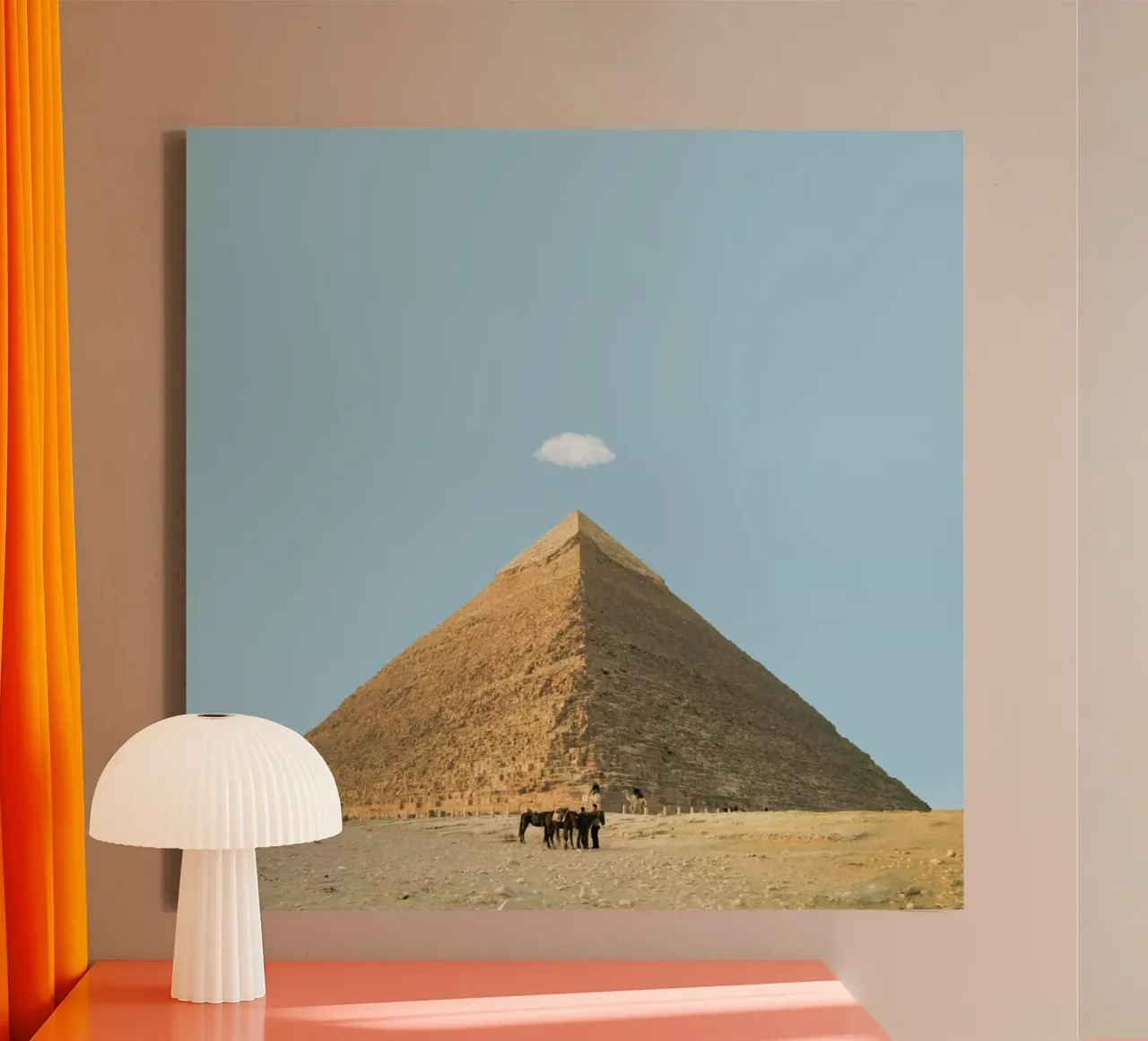 Cloud Eye canvas by Rafael Burato