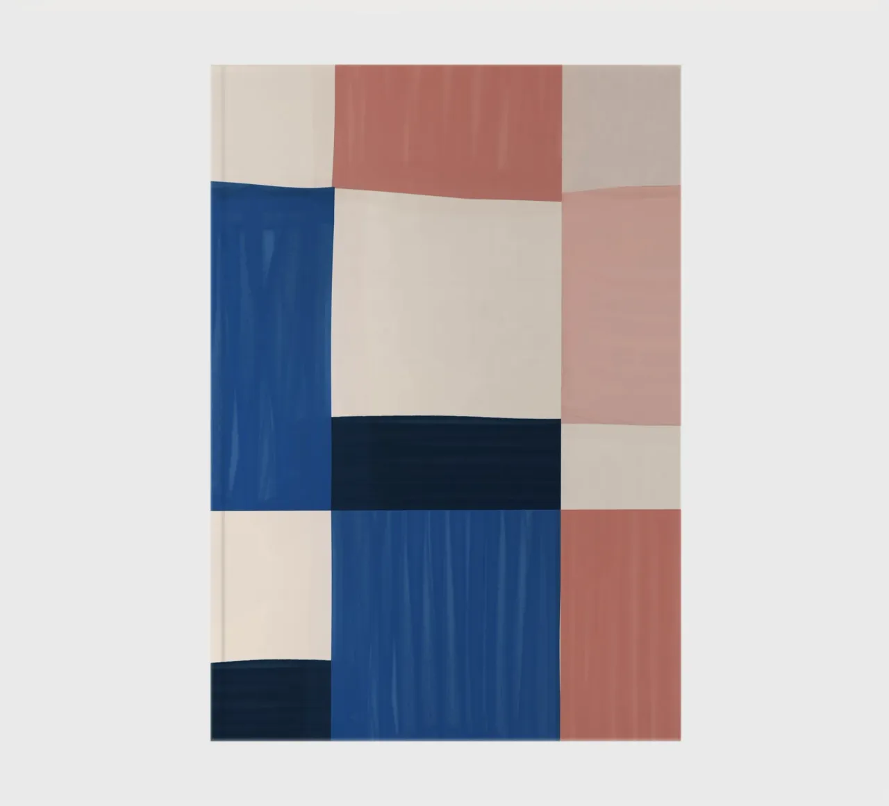 Minimalist Abstract 84 notebook by LeaDArt