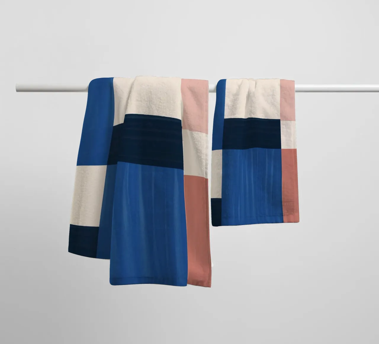 Minimalist Abstract 84 towel by LeaDArt