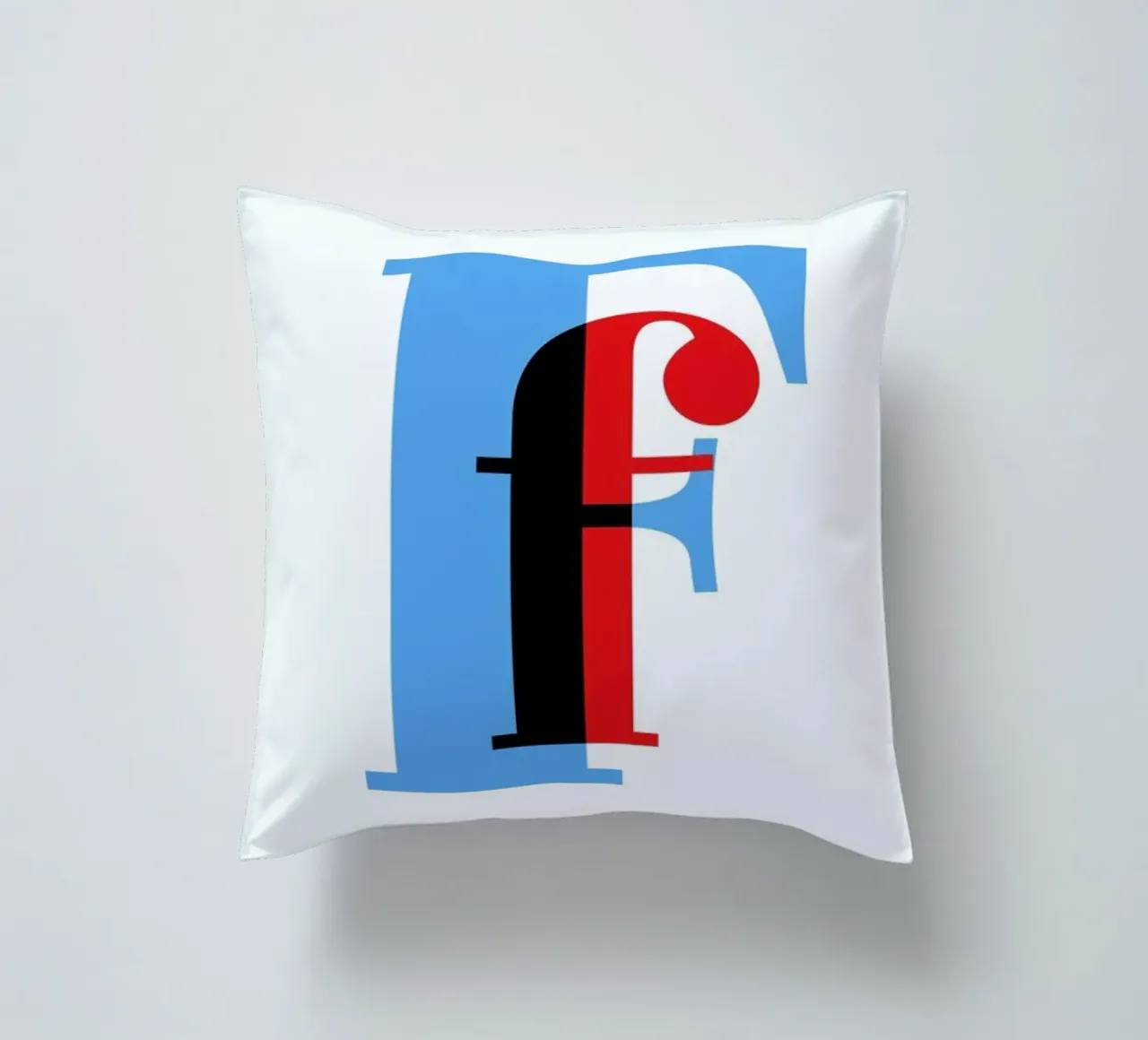 Cyan/Red F cuscino da Studio One