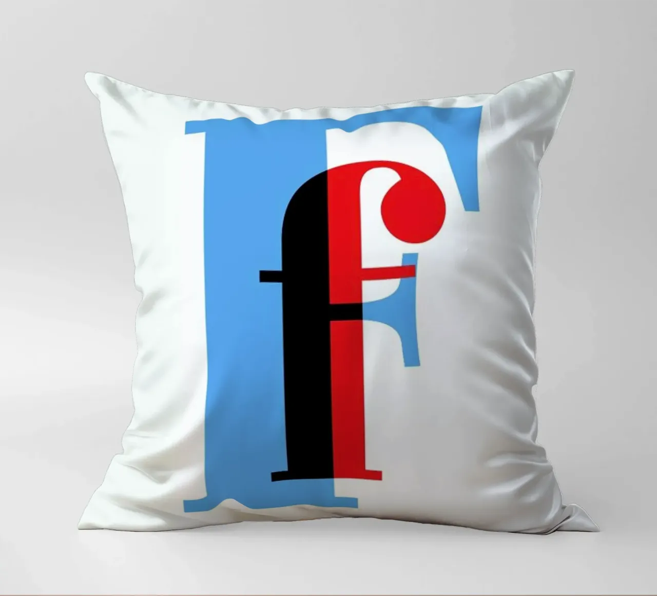 Cyan/Red F cuscino da Studio One