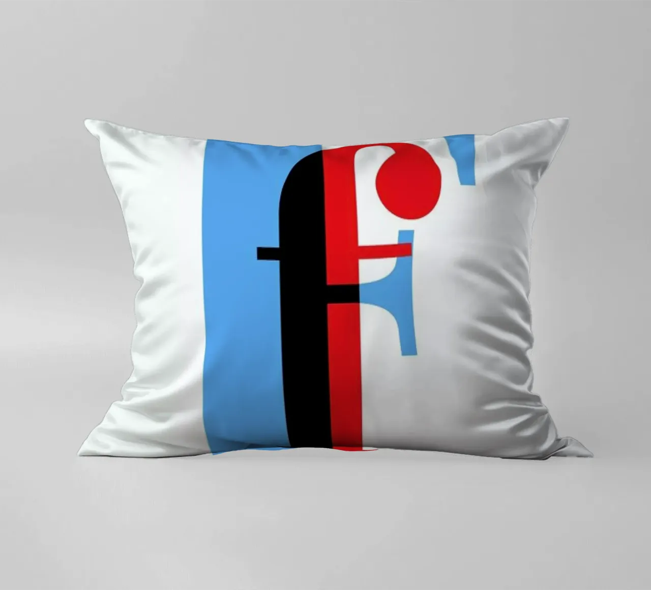 Cyan/Red F cuscino da Studio One