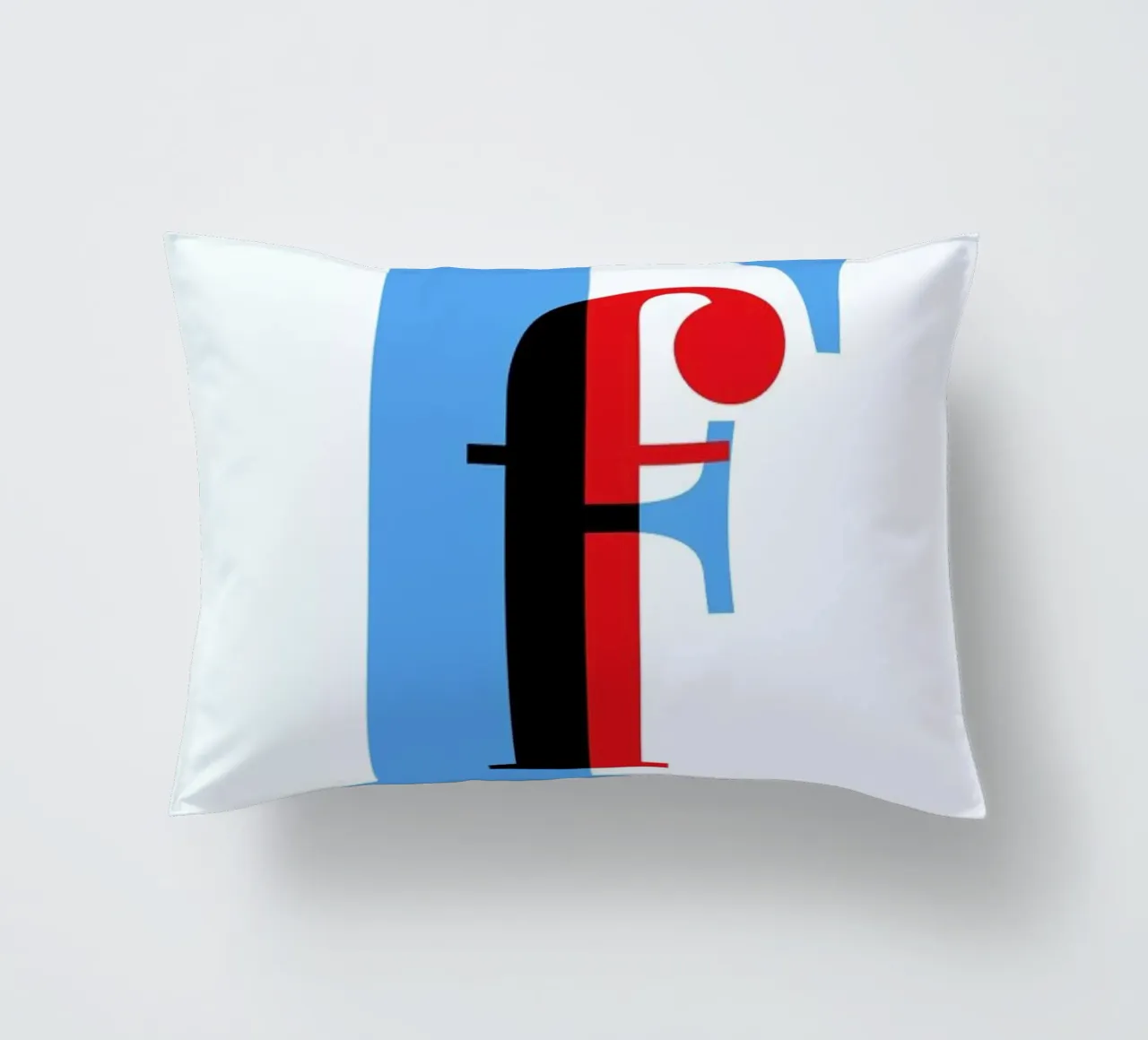 Cyan/Red F cuscino da Studio One